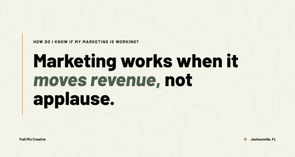 How Do I Know If My Marketing Is Working