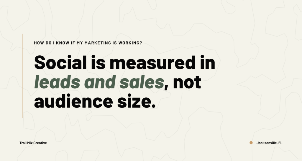 How Do I Know If My Marketing Is Working