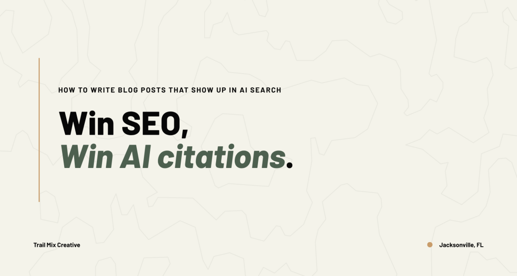 How to Write Blog Posts That Show Up in AI Search