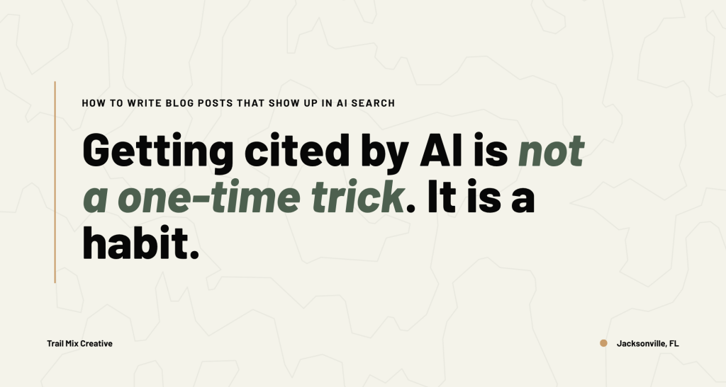 How to Write Blog Posts That Show Up in AI Search